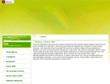 Tablet Screenshot of natura2000edukacja.pl